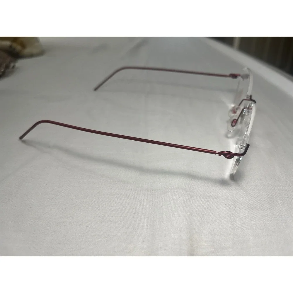 Maui Jim Women's Eyeglasses MJO 2006-35M Red Rimless Frame Japan 49[]16 150